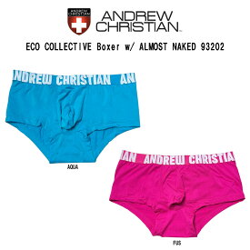 ANDREW CHRISTIAN(アンドリュークリスチャン)ボクサーパンツ アンダーウェア セクシー エコ メンズ 下着 男性用 ECO COLLECTIVE Boxer 93202
