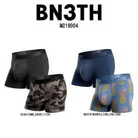 BN3TH(ベニス)ボクサーパンツ 2枚セット インナーポケット付 メンズ 男性用 下着 M219004