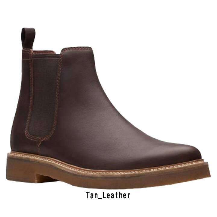 楽天市場】CLARKS(クラークス)チェルシーブーツ サイドゴア クレープ 
