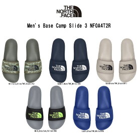 THE NORTH FACE(ザノースフェイス)シャワー サンダル アウトドア キャンプ 軽量 メンズ Men's Base Camp Slide 3 NF0A4T2R
