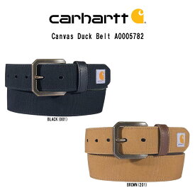 Carhartt(カーハート)ベルト キャンバス コットン カジュアル ギフト 男性用 メンズ Canvas Duck Belt A0005782
