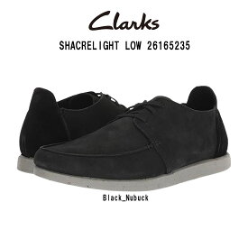 CLARKS(クラークス)シェイカーライト シューズ レザー ブラック ヌバック オックスフォード カジュアル メンズ 男性用 SHACRELIGHT LOW 26165235