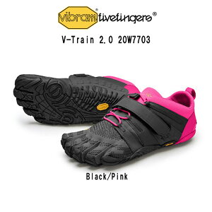 Vibram FiveFingers(�r�u�����t�@�C�u�t�B���K�[�Y)���f�B�[�X �ܖ{�w �V���[�Y �W�� �g���[�j���O �X�|�[�c �u���b�N �s���N V-Train 2.0 20W7703