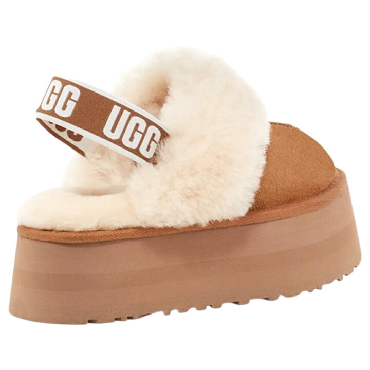 楽天市場】UGG(アグ)サンダル ファー スリッパ プラットフォーム 厚底 