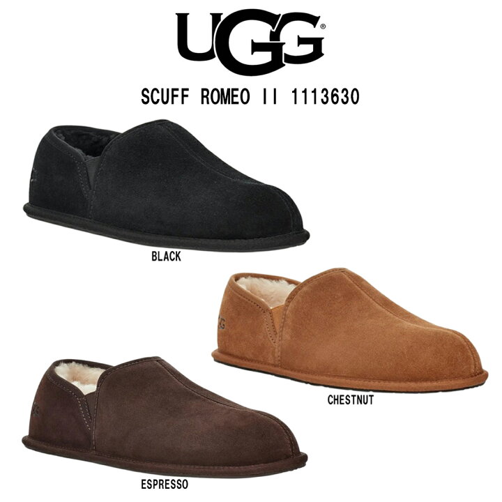 楽天市場】UGG(アグ)スリッポン ムートン シューズ スリッパ スエード 