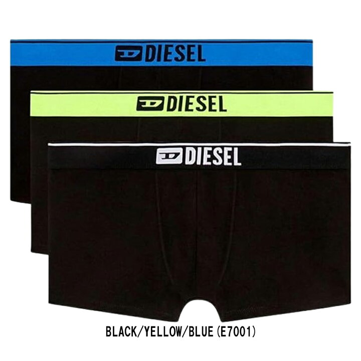 楽天市場】DIESEL(ディーゼル)ボクサーパンツ 前閉じ 3枚組 セット 