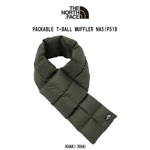 THE NORTH FACE(Um[XtFCX)}t[ _E  eB[{[ h y [ ܂ J[L PACKABLE T-BALL MUFFLER NA5IP51B ؍Ai