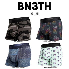 (SALE)BN3TH(ベニス)ボクサーパンツ クラシック ボクサーブリーフ インナーポケット付 ポーチ メンズ 男性用 下着 MYPAKAGE M211021