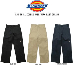 (SALE)Dickies(�f�B�b�L�[�Y)�p���c ���[�N�p���c �_�u���j�[ ���Y�{�� �����Y L30 TWILL DOUBLE KNEE WORK PANT D85283