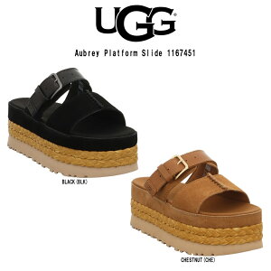 (SALE)UGG(AO)T_ I[u[ vbgtH[ XCh  ][g fB[X p C Aubrey Platform Slide 1167451