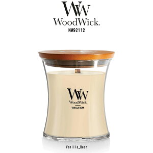 WoodWick(�E�b�h�E�B�b�N)�A���}�L�����h�� �y�u�����h���Ȃ��z �A���[�O���X �W���[M �o�j���r�[�� �A���o�[ �X�E�B�[�g �R�ĉ� �M�t�g Vanilla Bean NW92112