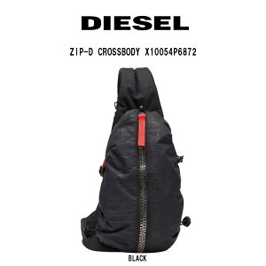DIESEL(fB[[){fB[obN NX Z^[Wbv Jo Wbv|Pbg Y ZIP-D CROSSBODY X10054P6872