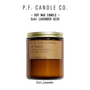 P.F.Candle Co.(�s�[�G�t�E�L�����h��)�A���}�L�����h�� �I�[�n�C ���x���_�[ �I�����W �V�g���X �\�C���b�N�X �N���t�g �C���e���A �M�t�g OJAI LAVENDER SC35