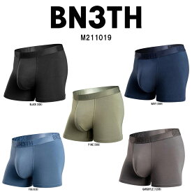 BN3TH(ベニス)ショートボクサーパンツ マイパッケージ インナーポケット付 メンズ シンプル スポーツ 男性用下着 M211019