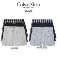 Calvin Klein(カルバンクライン)トランクス ボクサー 3枚セット コットン 綿 メンズ 男性用 下着 NB4006