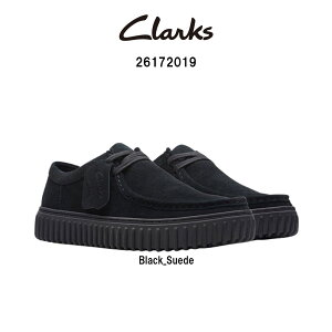 CLARKS(�N���[�N�X)�����Y �g�[�q�� ���[ �V���[�Y ���[�X�A�b�v ���J�V�� ���� �u���b�N �X�G�[�h �y�� �J�W���A�� TORHILL LO 26172019
