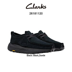 CLARKS(�N���[�N�X)�����Y ���� �G�f�� ���[ �V���[�Y ���[�J�b�g �r�u�����\�[�� �X�G�[�h �u���b�N ���J�V�� ���U�[ WALLA EDEN LO 26181120
