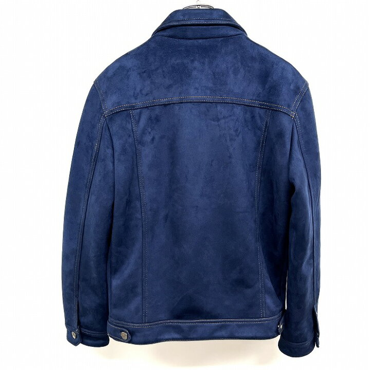 楽天市場】【スーパーSALE☆半額☆対象商品】【中古】[印象AB] ZARA ZARA アウターメンズS 青ブルー