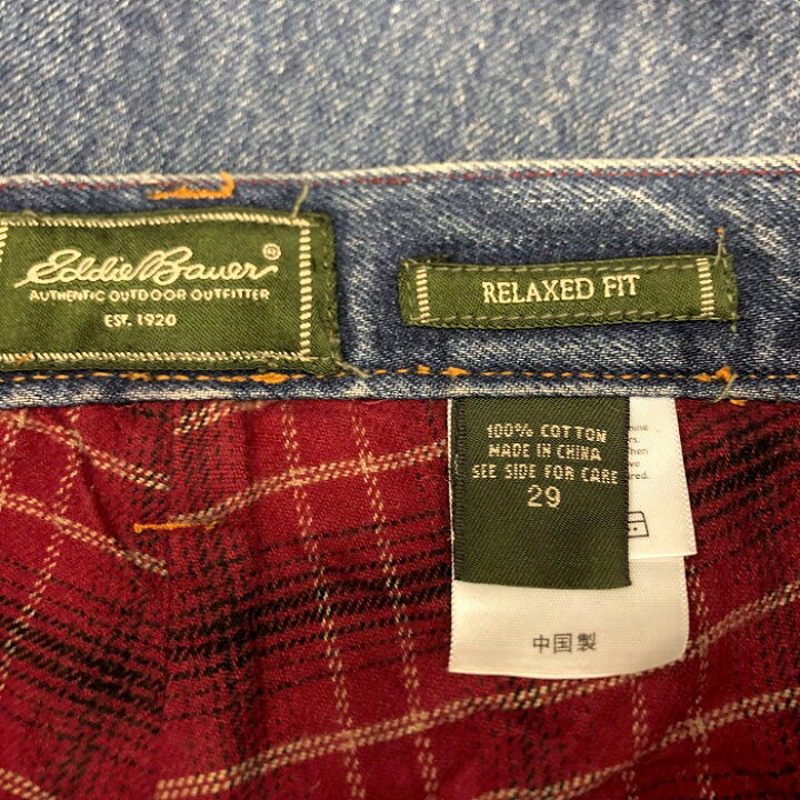 楽天市場】【中古】[印象B] Eddie Bauer エディーバウアー パンツ 
