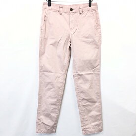 【もうすぐ終了：全品PT20倍】＼FASHION SPECIAL FAIR／最大20%OFFクーポン配布中※バナー参照■□【中古】KHAKIS by GAP BROKEN-IN BOYFRIEND ギャップ 01 レディース 女性 スキニーパンツ 無地 ジップフライ 綿×ポリウレタン ベイクドピンク