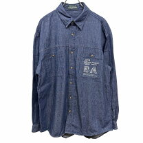 楽天市場】バックプリント デニムシャツの通販
