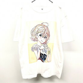 【新品/訳アリ】arma bianca - XXL レディース Tシャツ TVアニメ 週刊少年マガジン かのかり 彼女お借りします 七海麻美 Ani-Art 半袖 白