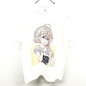 【新品】arma bianca - XXL 3L 2XL レディース Tシャツ TVアニメ 週刊少年マガジン かのかり 彼女お借りします 七海麻美 Ani-Art 半袖 白