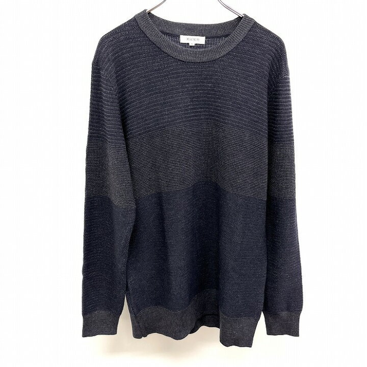 楽天市場】【新品】PLST - M メンズ 男性 若干薄手 ニット セーター 