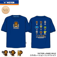 【最短出荷】【BABYMILOコラボ商品】ビクター VICTOR ウエア ウェア Tシャツ T-501BM バドミントン