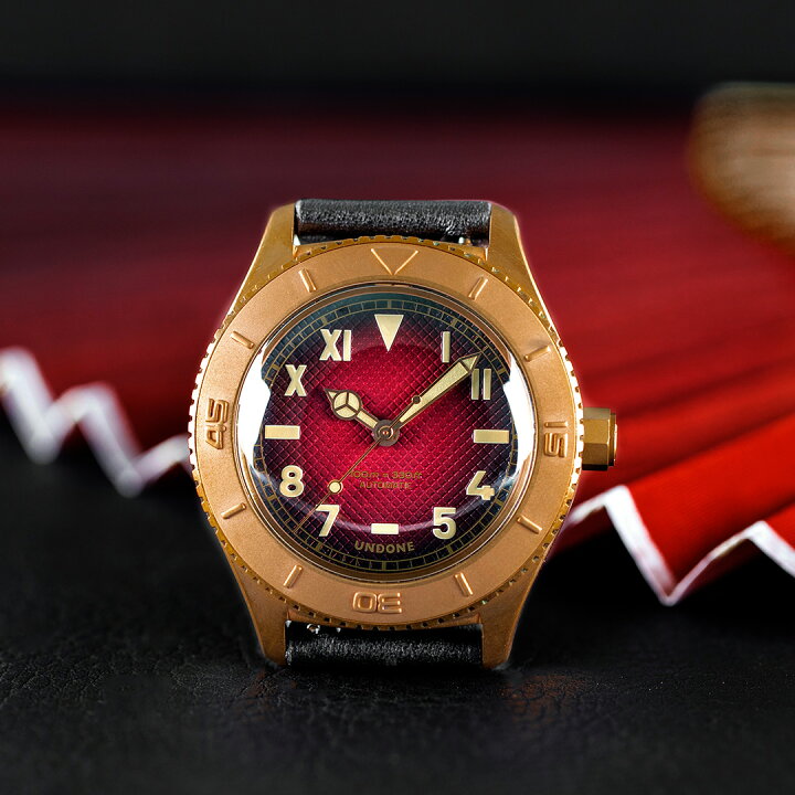 楽天市場】UNDONE 腕時計 Basecamp Cali Ume Bronze SEIKO セイコー ムーブメント搭載 【ベースキャンプ カリ ウメ  ブロンズ】 : UNDONE（アンダーン）