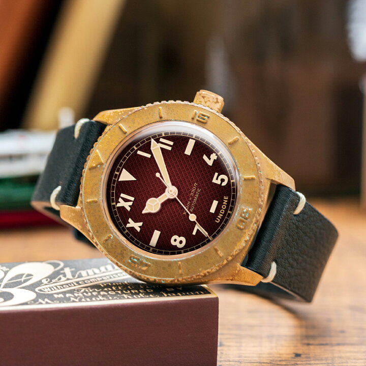 楽天市場】UNDONE 腕時計 Basecamp Cali Bronze SEIKO セイコー 