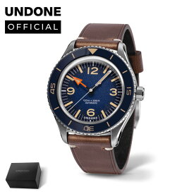 UNDONE 腕時計 Basecamp ベースキャンプ【Classic Blue 文字盤ブルー ブラック】オーダーメイド カスタム腕時計