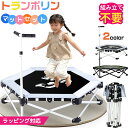 【2人に1人最大100%Pバック!12月10日切れ】UNE トランポリン 組立不要 折りたたみ 手すり付き 大判 106CM 耐荷重150kg…