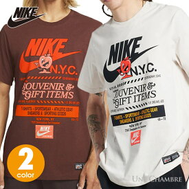 ナイキ ニューヨーク スーベニアグラフィック 半袖Tシャツ Nike NYC T-Shirt 2カラー：●アイボリー、●マルーン