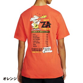 ナイキ ニューヨーク ピッツェリア グラフィック 半袖Tシャツ エアジョーダン1 シカゴ Nike NYC T-Shirt Air Jordan 1 Chicago 2カラー：●ホワイト、●オレンジ