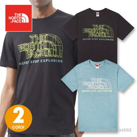 ザ ノースフェイス メンズ コーディネイト 3Dロゴ 半袖Tシャツ The North Face Coordinates Tee S/S TNF NF0A5IGA 海外規格 2カラー：●ブラック、●ブルー