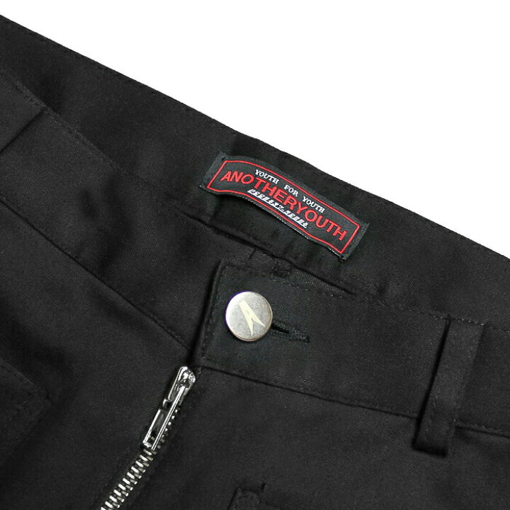 楽天市場】ANOTHERYOUTH (アナザーユース) PAISLEY STRAP PANTS (BLACK 