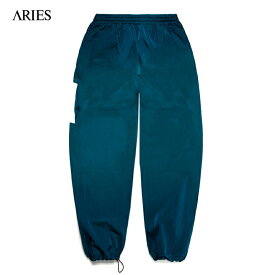 ARIES (アリーズ アリエス) OMBRE DYED TRACK PANTS (HYDRO) [ARIESARISE トラックパンツ ジャージ ロゴ メンズ レディース ユニセックス] [グリーン]