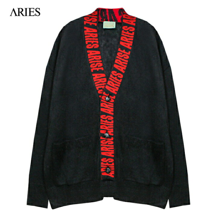 楽天市場】ARIES (アリーズ アリエス) ARIES CARDIGAN (BLACK 