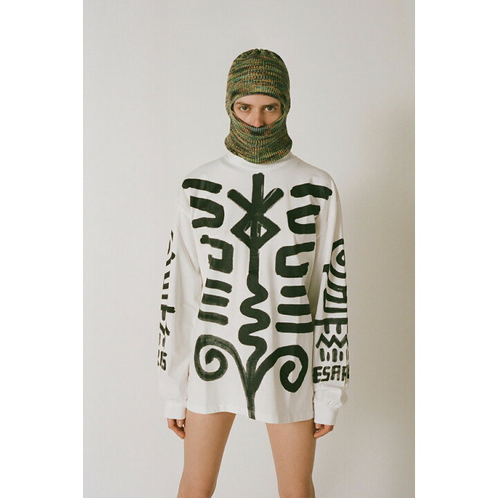 楽天市場】ARIES (アリーズ アリエス) BODYPAINT LS TEE (WHITE/BLACK 