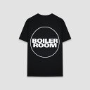 BOILER ROOM | CORE T-SHIRT (BLACK) Tシャツ ロゴ グラフィック プリント トップス ブラック