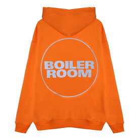 BOILER ROOM (ボイラー ルーム) OG HOODIE 3M (ORANGE) [ボイラールーム プルオーバーフーディ パーカー スウェット ロゴ ブランド メンズ レディース ユニセックス] [オレンジ]