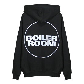 BOILER ROOM (ボイラー ルーム) OG HOODIE 3M (BLACK) [ボイラールーム プルオーバーフーディ パーカー スウェット ロゴ ブランド メンズ レディース ユニセックス] [ブラック]