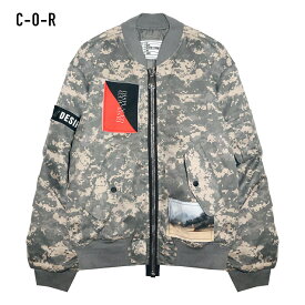 [最大90%OFF SALE] C-O-R (チルドレン オブ レボリューション) MA-1 COR LAND BOMBER (ACU DIGITAL CAMO) [ボンバージャケット フライトジャケット カモフラージュ アウター ブランド メンズ レディース ユニセックス] [デジタル カモ]