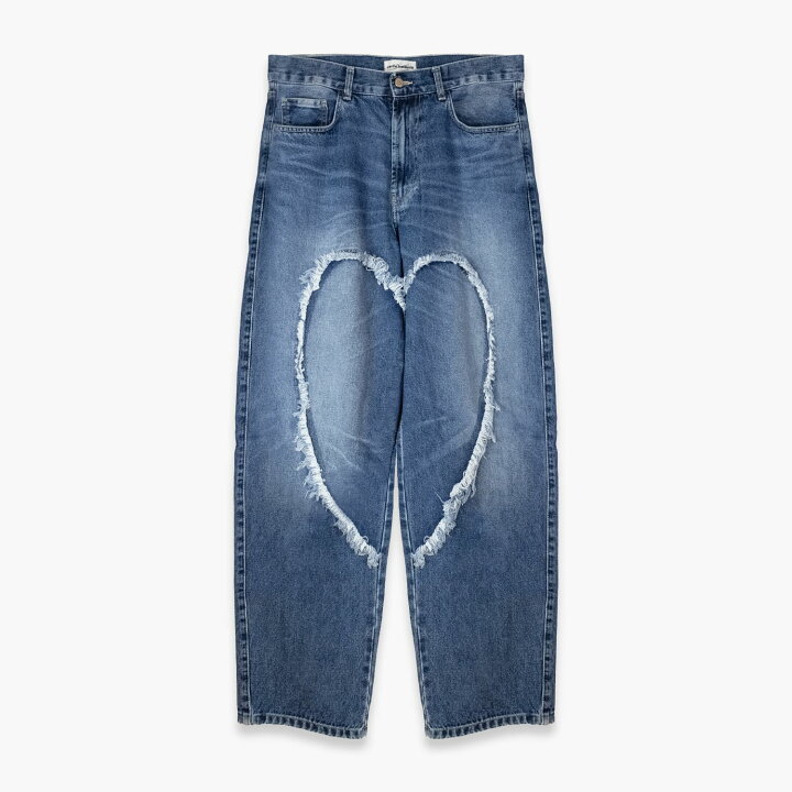 楽天市場】CARNE BOLLENTE | LOVE PANTS GONE WILD (OFF BLUE) ハート 