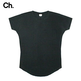 [最大90%OFF SALE] CHAPTER (チャプター) YURI POCKET DISTRESSED T-SHIRT (BLACK) [無地 Tシャツ カットソー ブランド メンズ レディース ユニセックス] [ブラック]