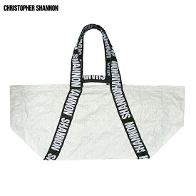 [最大90%OFF SALE] CHRISTOPHER SHANNON (クリストファー シャノン) CARRYALL BAG (WHITE) [ビッグトートバッグ オーバーサイズバッグ ナイロン ブランド メンズ レディース ユニセックス] [ホワイト]