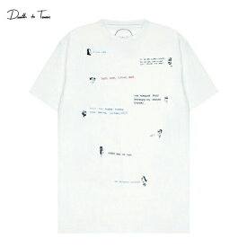 DEATH TO TENNIS (デス トゥ テニス) OPI GRAPHIC T-SHIRT (WHITE) [Tシャツ カットソー ロゴ グラフィック ブランド メンズ レディース ユニセックス] [ホワイト]
