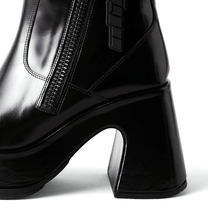 楽天市場】EYTYS | VERTIGO BOOTS (BLACK) レザーブーツ ジップアップ 