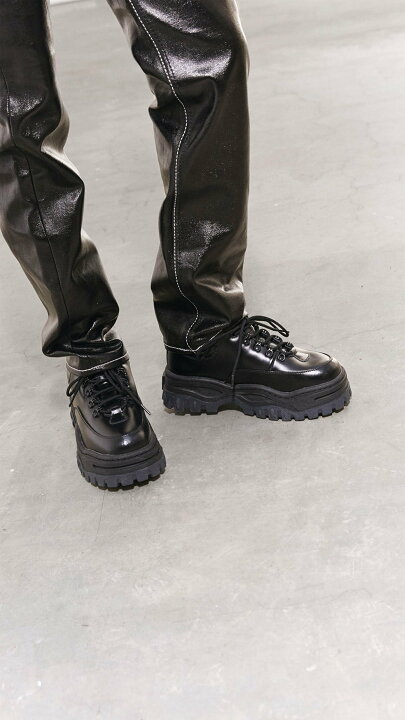 楽天市場】EYTYS | ANGEL LEATHER SNEAKERS (BLACK) エンジェル レザー 